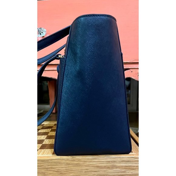 ♦️TORY BURCHN NAVY SMALL PARKER TOTE - Picture 5 of 12